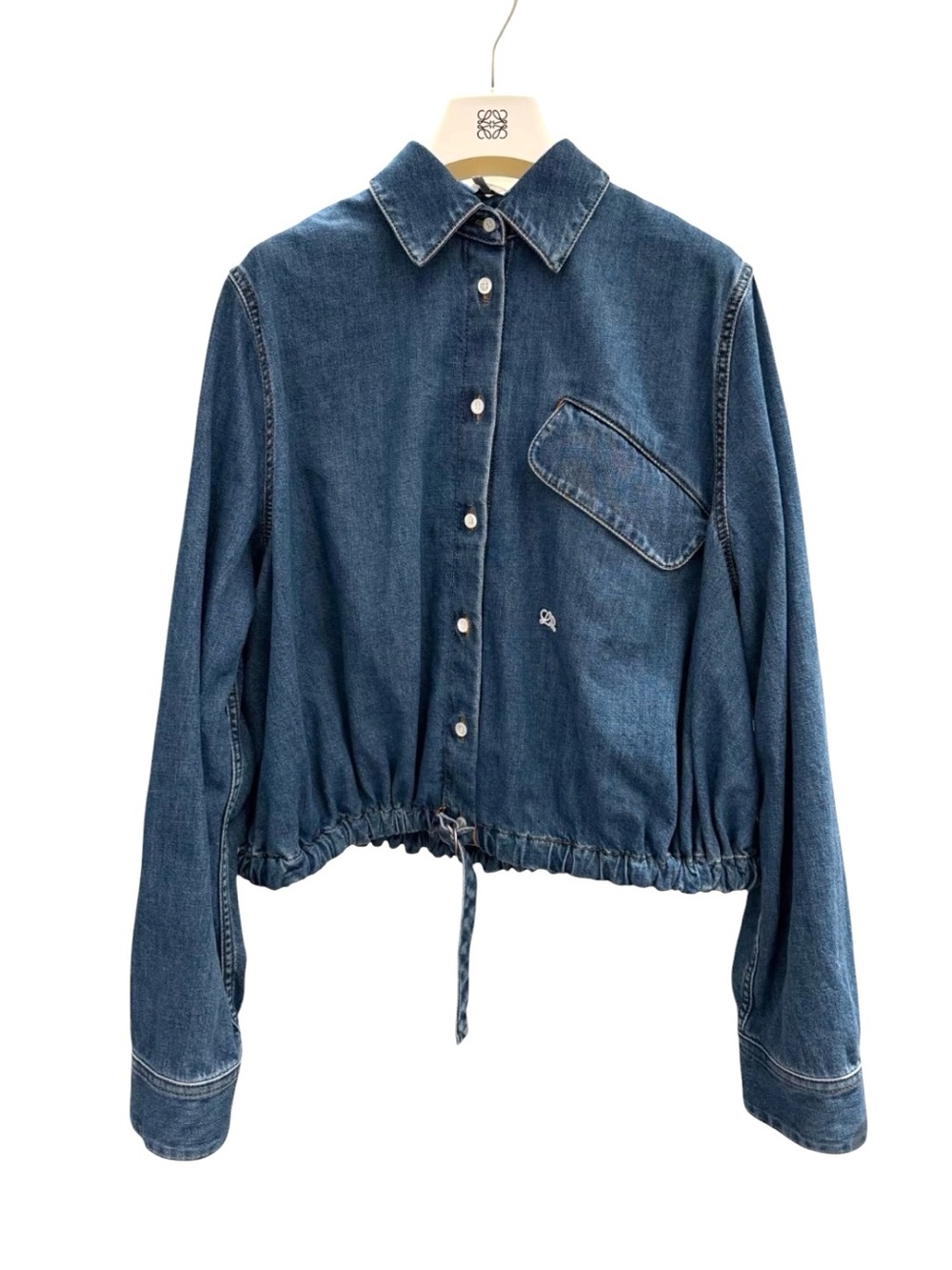 Loewe Belted shirt in denim Fr34 - Picture 5 of 5
